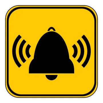 Bell button. Stock Illustration