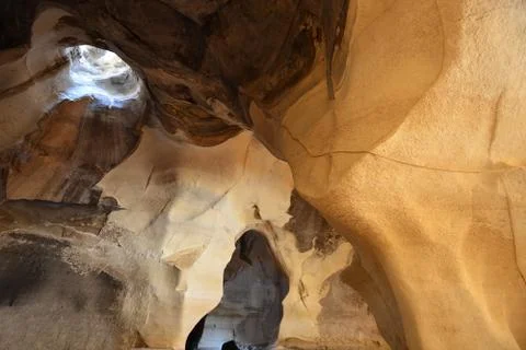 Bell cave of maresha 库存照片