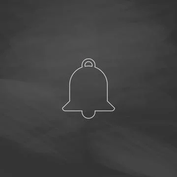 Bell computer symbol Stock Illustration