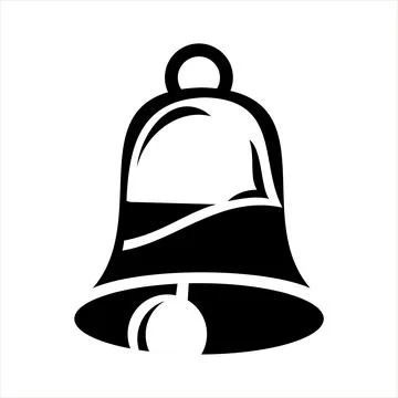 A bell design that can be used as inspiration. Stock Illustration