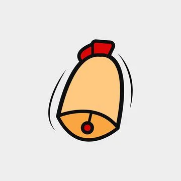 Bell Doodle Stock Illustration