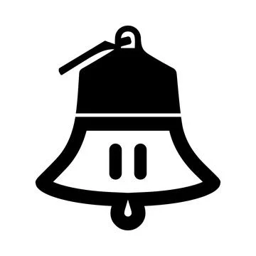 Bell, doorbell, ring, hand, bell ring doorbell hand bell icon Stock Illustration