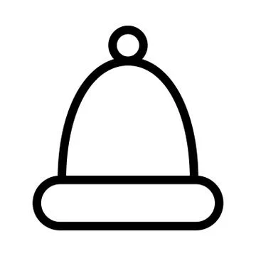 BELL FLAT ICON Stock Illustration
