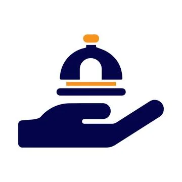 Bell, hotel, ring, hotel bell icon Stock Illustration