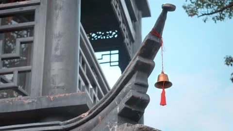 The bell on the house Stock Footage 318833097