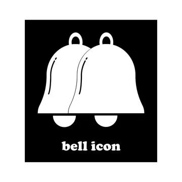Bell icon Illustrazione stock