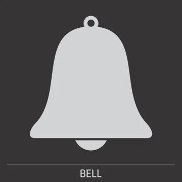 Bell icon illustration Stock Illustration