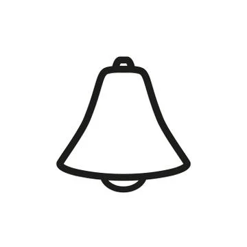 Bell Icon Symbol Stock Illustration