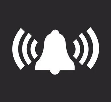 Bell icon vector illustration Stock Illustration