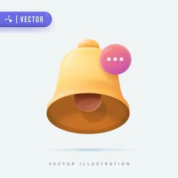 Bell Notification Stock Illustration