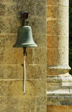 Bell in an orthodox monastery Stock Photos