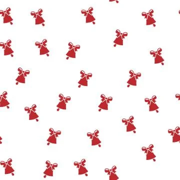 Bell pattern background cover creative design. 100 percent seamless. Wallpaper Stock Illustration