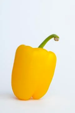 Bell peper on white background Stock Photos