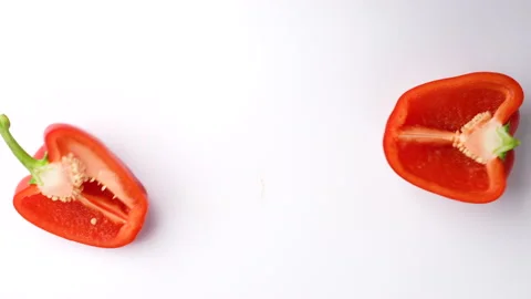Bell pepper Stock Footage 153788790
