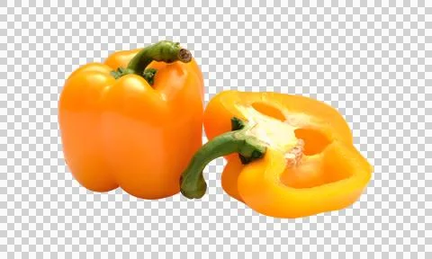Bell pepper isolated Stock Photos