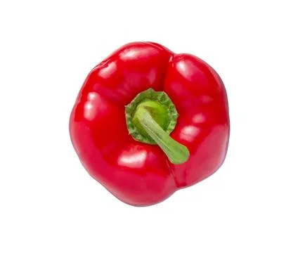 Bell pepper isolated. Stock Photos