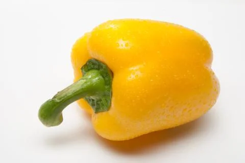Bell pepper on a white background Stock Photos
