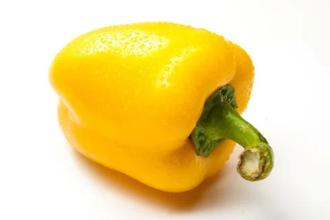 Bell pepper on a white background Stock Photos