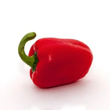 Bell pepper on a white background Stock-Fotos