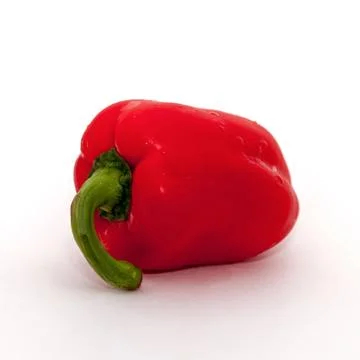 Bell pepper on a white background Stock Photos