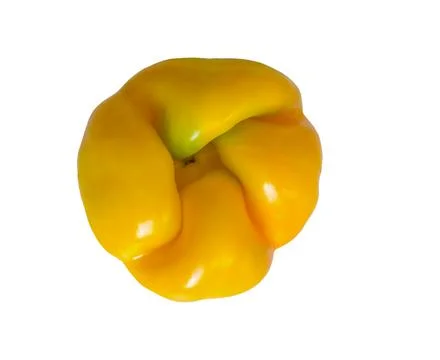 Bell pepper on a white background. Stock Photos