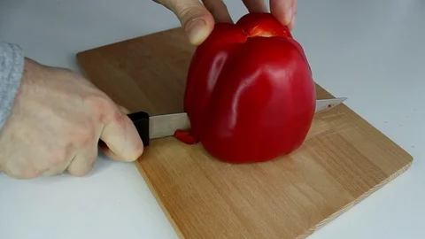 Bell peppers Stock Footage 86251208