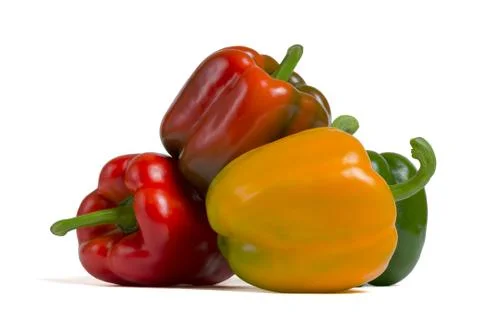 Bell Peppers Foto stock