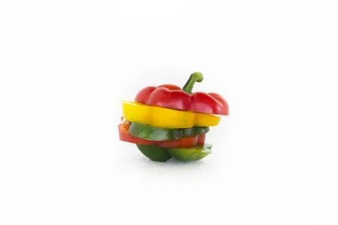 Bell Peppers Foto stock