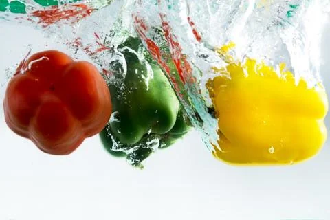 Bell Peppers Foto stock