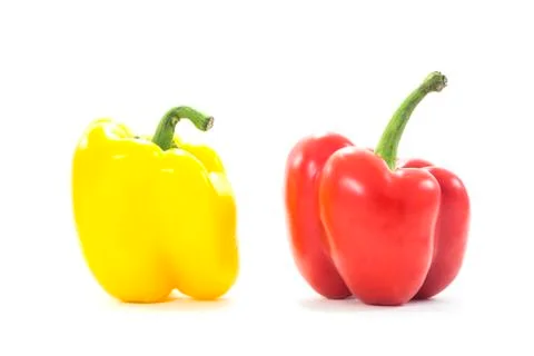 Bell peppers 库存照片