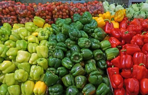 Bell peppers Stock Photos