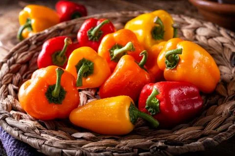Bell Peppers Foto stock