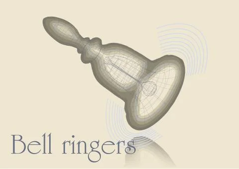 Bell ringers Stock Illustration