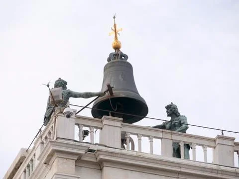 Bell Ringers San Mark's Square 2017 Stock Photos