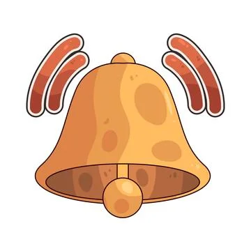 Bell Ringing illustration Stock Illustration