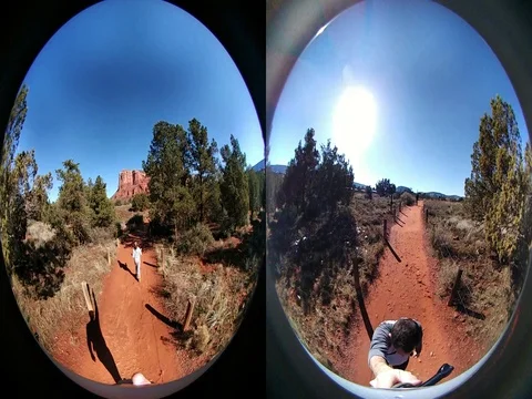 Bell Rock Hike Stock Footage 71162573