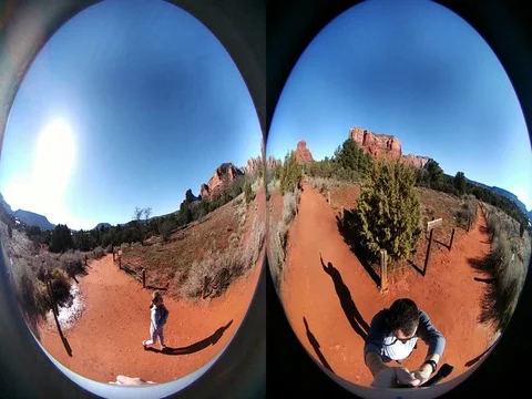 Bell Rock Trail Stock Footage 71157682