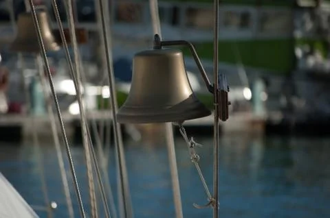 Bell of a ship Stock Photos