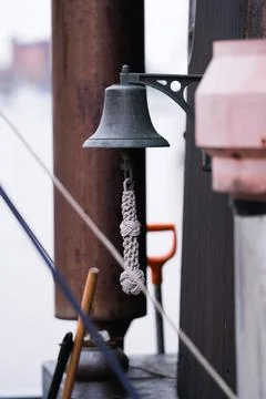 Bell on a ship Stock Photos
