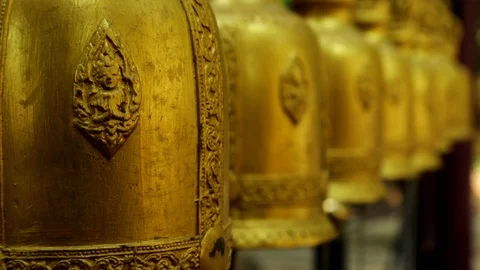 Bell with symbol Видео 91471974