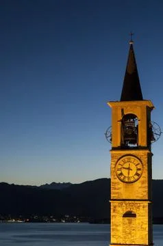 Bell Tower and clock Stock Photos