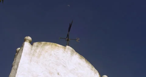 Bell tower in buddhist monastery Stock Footage 233106923