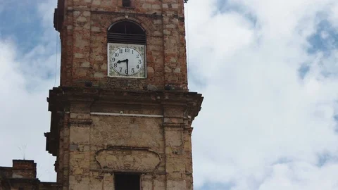 Bell Tower in Columbia  Stock Footage 120580655