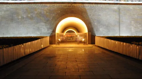 Bell Tower in the evening, Xi'an, China  Stock Footage 887692