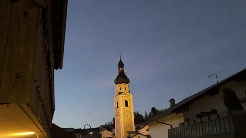 Bell tower at night Stock-Footage 232520090