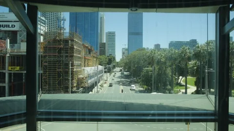 Bell Tower in Perth WA Stock Footage 100821821