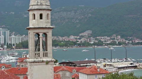 The bell tower of the St. John cathedral 動画素材 32880036