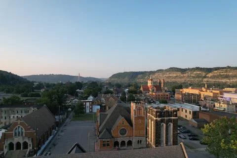 Bell Tower Sunset Stock Photos