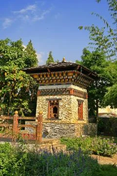 Bell tower,bhutan Foto stock