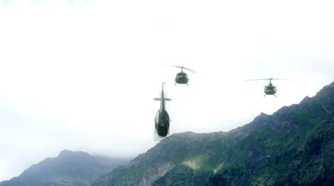 Bell UH-1 Video stock 47046491